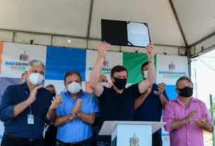 Prefeito Orlando Morando anuncia revitalização asfáltica da Estrada Galvão Bueno
