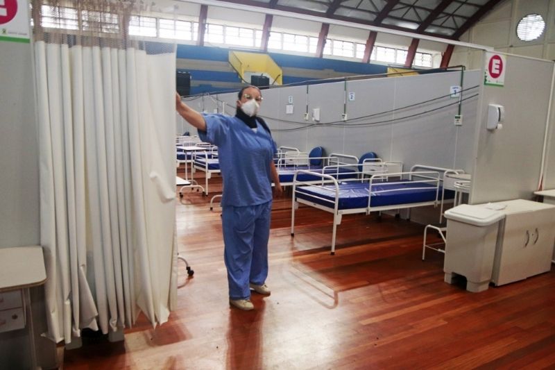 Hospital de Campanha Pedro Dell’Antonia começa a ser desmobilizado