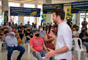 Eduardo Leite recebe apoio de prefeitos, vereadores e diretórios municipais paulistas