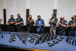 Guarda Civil Municipal de São Bernardo ganha reforço de 500 pistolas calibre 40