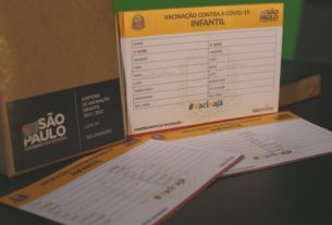 SP tem 1 milhão de cartões de vacinação infantil prontos para uso