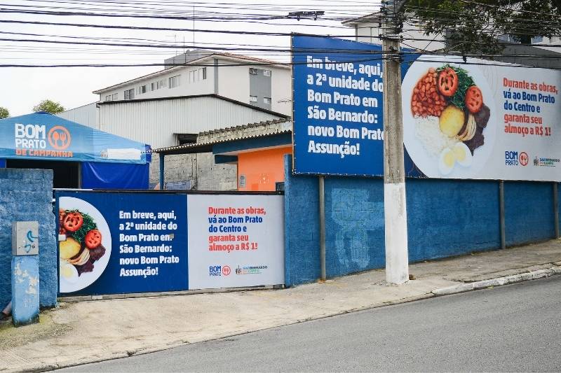 Prefeitura de São Bernardo inicia construção do segundo Bom Prato, no bairro Assunção