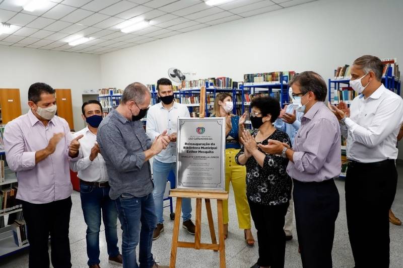 Prefeitura de São Caetano entrega Biblioteca Municipal Esther Mesquita revitalizada