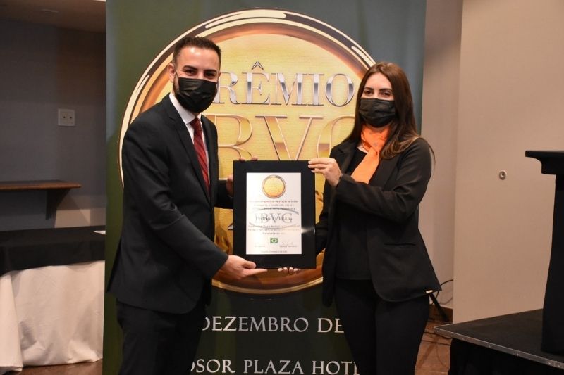 Vereador Pedrinho Botaro recebe prêmio em Brasília por excelência em Gestão