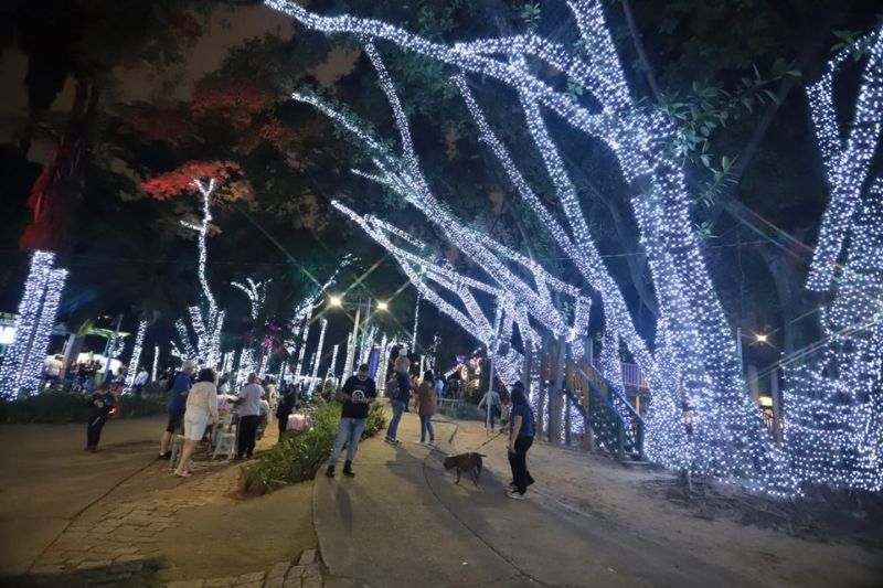 Santo André inaugura Vila de Natal no Parque Celso Daniel