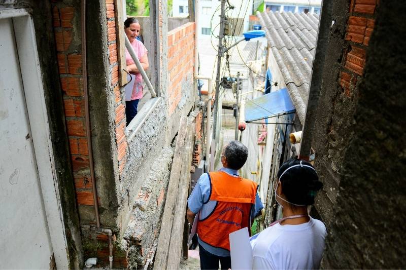 Defesa Civil de São Bernardo promove mutirões para conscientizar população de áreas de risco