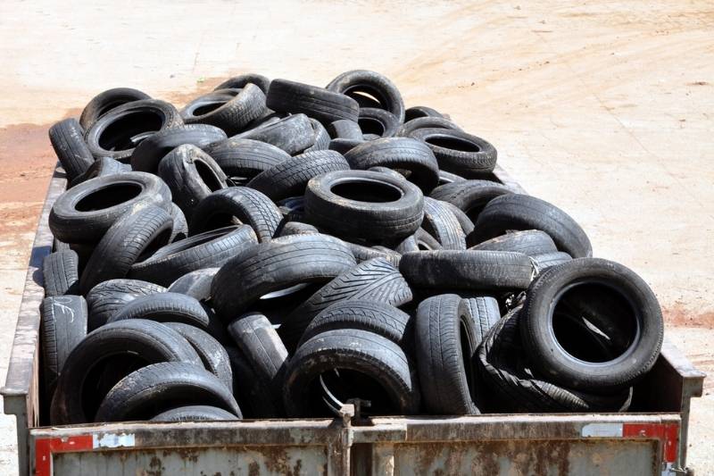 Ecopontos de Santo André recebem 15 toneladas de pneus por mês