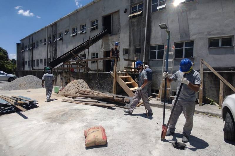 Hospital Santa Luzia em Ribeirão Pires tem obras iniciadas