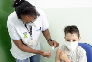 Santo André realiza mutirão de vacinação contra Covid-19 em crianças de 6 a 11 anos