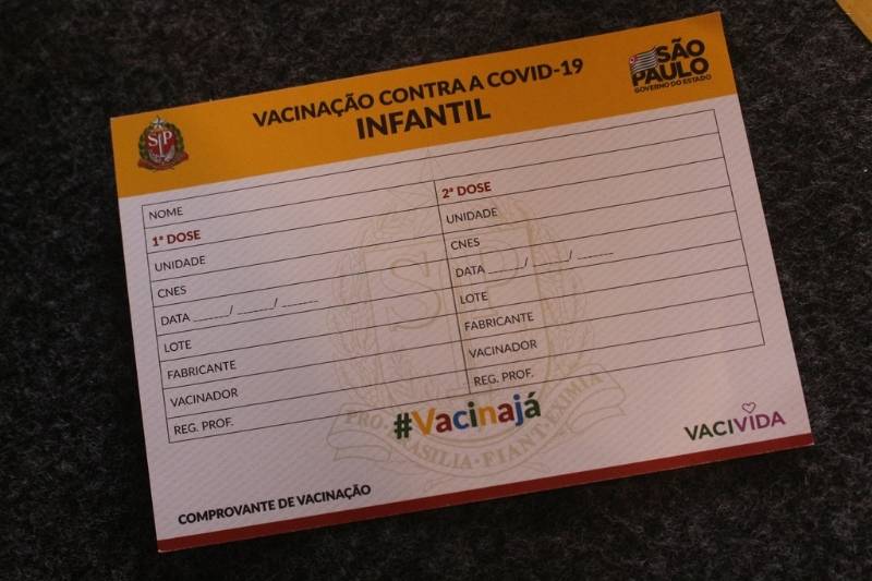 SP tem 268 escolas em nove municípios para iniciar vacinação de crianças de 5 a 11 anos contra COVID-19