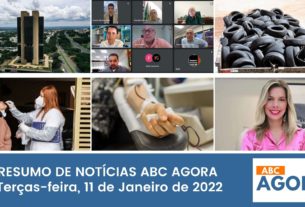 Resumo de notícias - ABCAgora - 11/01/2022