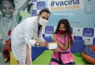 Santo André inicia vacinação infantil contra a Covid-19