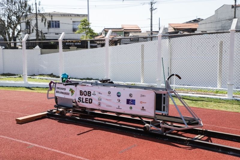 Após treinos em São Caetano, bobsled brasileiro participa das Olimpíadas de Inverno em Pequim