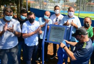 Prefeito Orlando Morando entrega nova Praça-Parque na Vila Cruzeiro