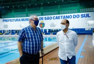 Prefeitura de São Caetano moderniza iluminação do Conjunto Aquático Leonardo Sperate