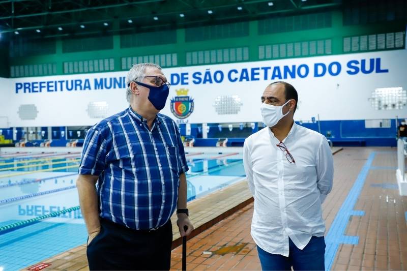 Prefeitura de São Caetano moderniza iluminação do Conjunto Aquático Leonardo Sperate
