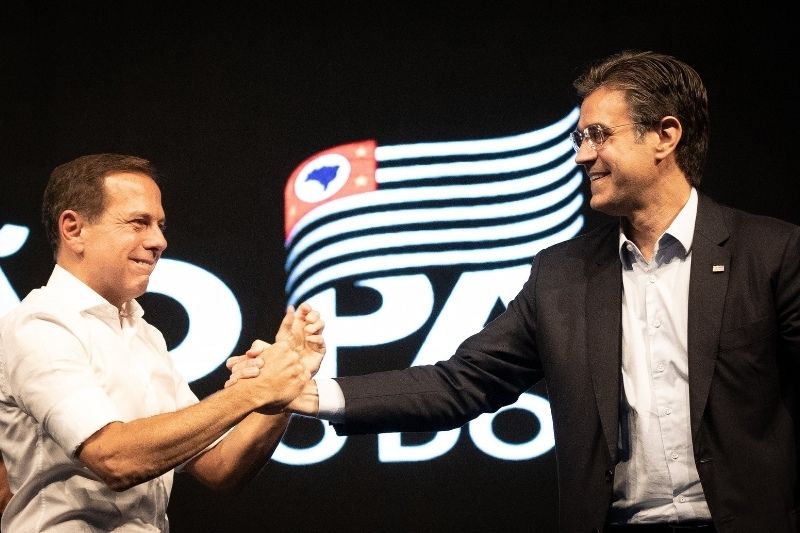 João Doria anuncia saída e Rodrigo Garcia toma posse como novo Governador de SP