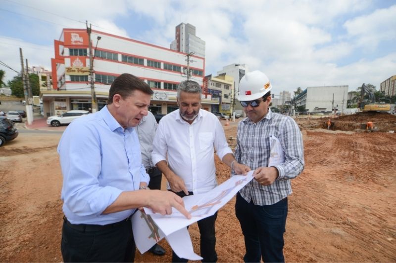 Prefeitura de São Bernardo avança na duplicação da Avenida Newton Monteiro de Andrade