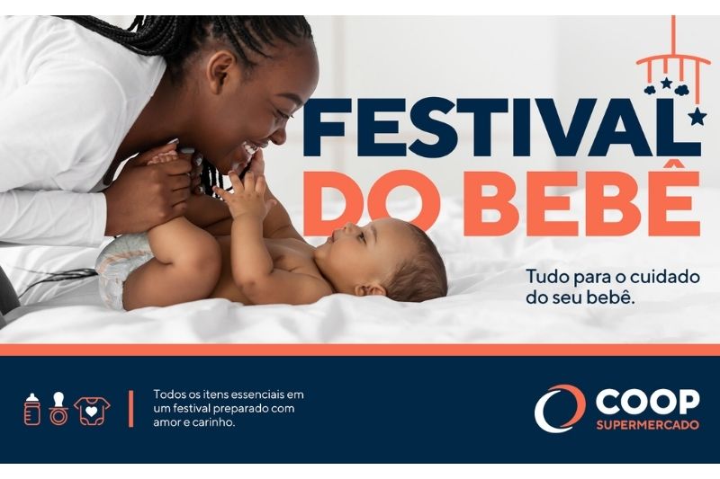 COOP lança Festival do Bebê com previsão de aumento nas vendas da categoria