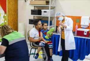 São Bernardo aplica vacina contra Influenza e Sarampo nas escolas municipais