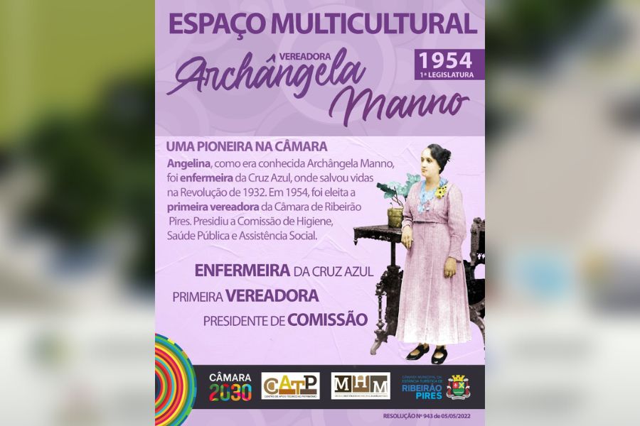 Câmara de Ribeirão Pires ganha novo Espaço Multicultural "Vereadora Archângela Manno"