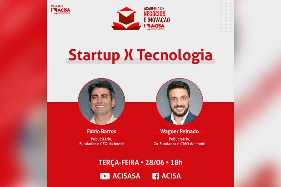 ACISA promove palestra com foco em startup x tecnologia