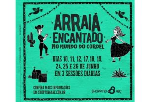Shopping ABC prepara festa junina inspirada no Cordel Encantado