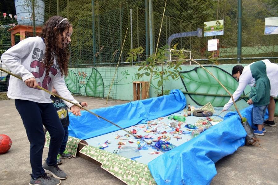 Parque do Pedroso oferece brincadeiras infantis, trilha e caminhada ecológica