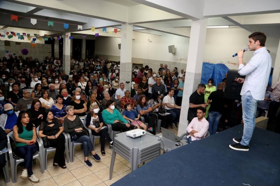 Prestação de contas de Thiago Auricchio reúne mais de 500 moradores no Nova Gerty