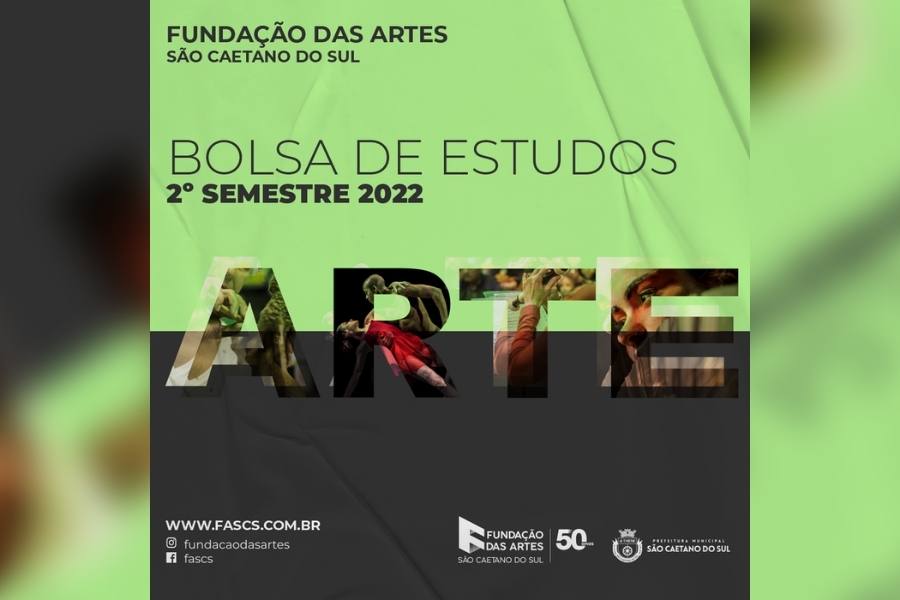 Fundação das Artes recebe documentos para concessão de bolsas de estudo a alunos para o 2º semestre de 2022