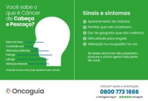 ViaQuatro e ViaMobilidade promovem campanha de coscientização sobre o câncer de cabeça e pescoço