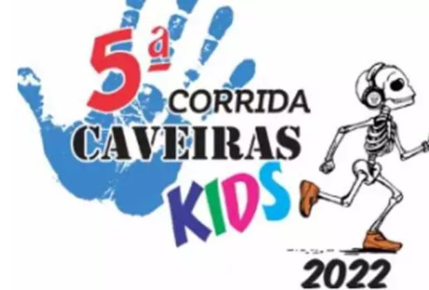 Inscrições para 5ª Corrida Caveiras Kids segue até 02 de setembro