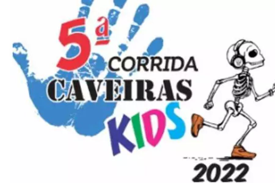 Inscrições para 5ª Corrida Caveiras Kids segue até 02 de setembro