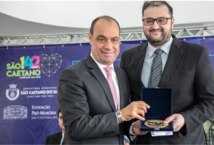 Auricchio homenageia personalidades de destaque com a Medalha di Thiene; USCS recebe a Grande Medalha