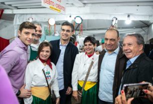 Governador Rodrigo Garcia prestigia a Festa Italiana de São Caetano