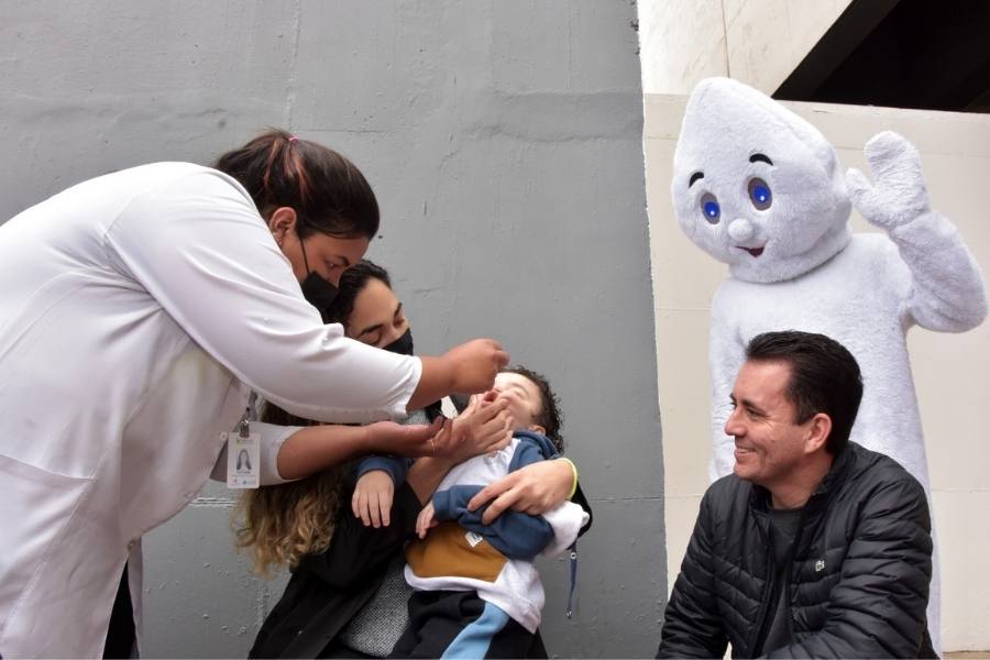Pioneira na vacinação contra a pólio, Santo André aplica 3.673 imunizantes no Dia D