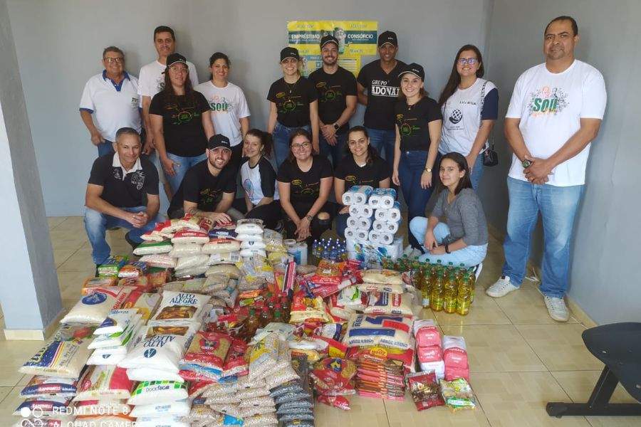 Sicredi Vale do Piquiri Abcd PR/SP apoia a mobilização voluntária de colaboradores em benefício da sociedade