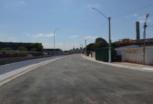 Prefeito Orlando Morando entrega primeiro trecho da nova Marginal Ribeirão dos Couros