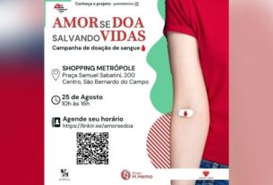 Shopping Metrópole promove coleta de sangue