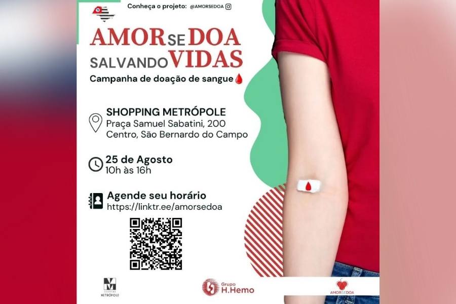 Shopping Metrópole promove coleta de sangue