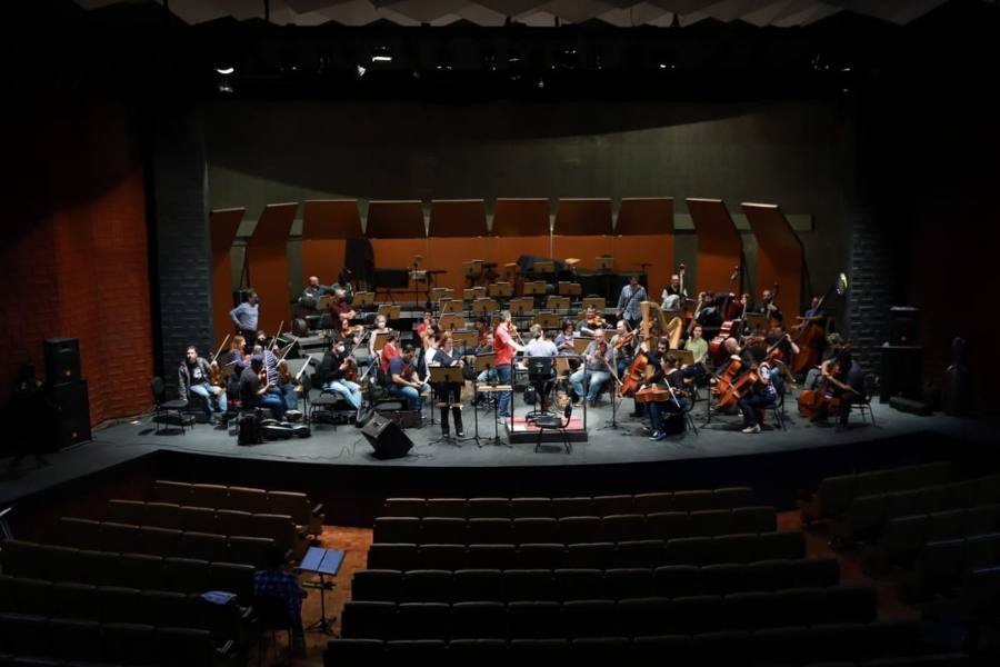 Saguão do Teatro Municipal recebe Ocupação Sinfônica da Orquestra de Santo André