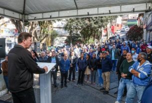 Prefeito Orlando Morando amplia transformação do Jd. Cantareira