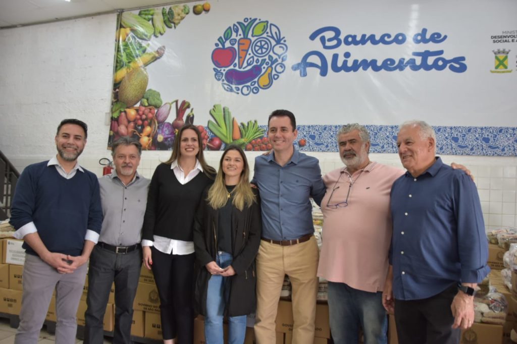 Banco de Alimentos de Santo André entrega 1,2 mil cestas básicas a entidades assistenciais