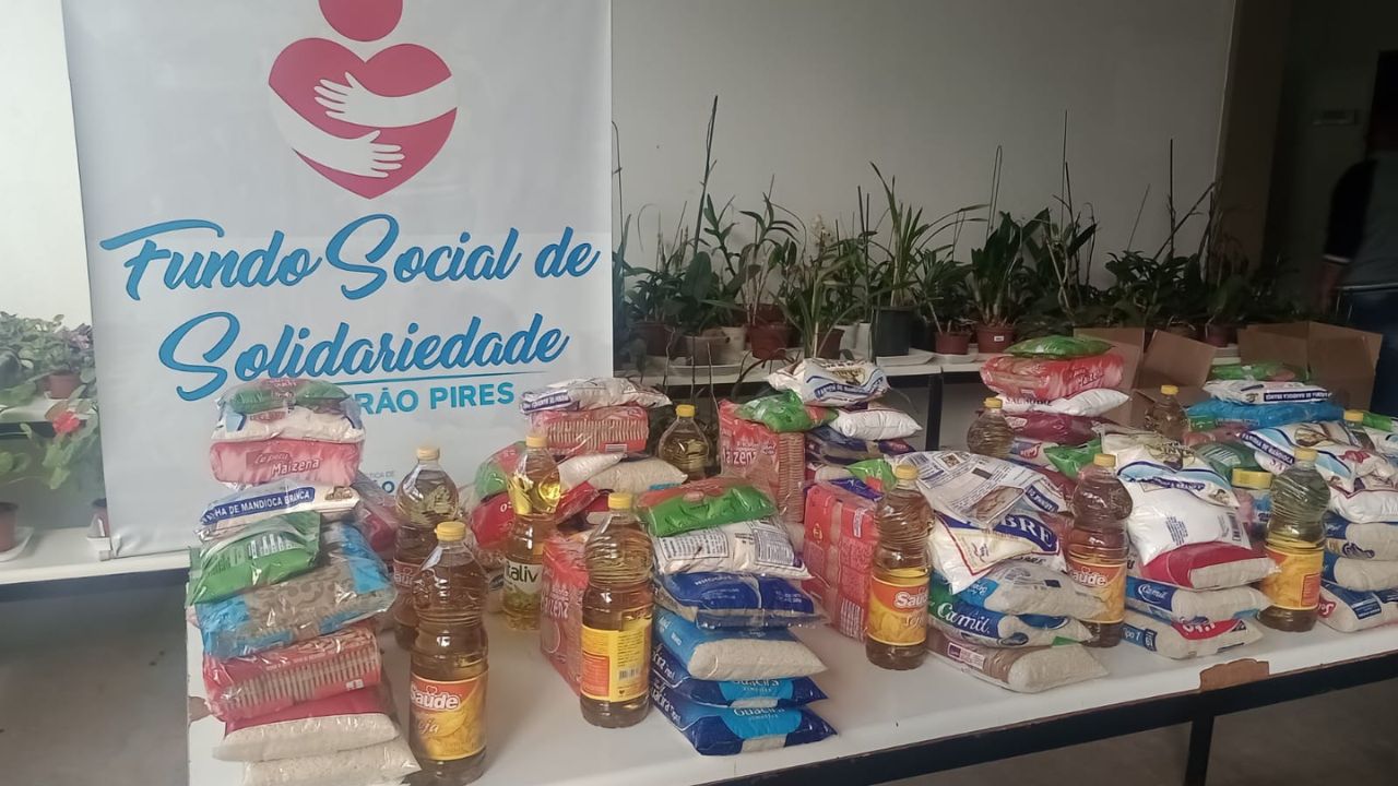 Fundo Social de Ribeirão Pires encerrou agosto com 19 toneladas de alimentos doados